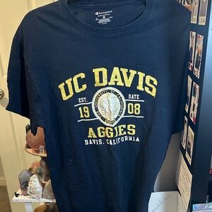Champion Navy UC Davis Aggies Tee